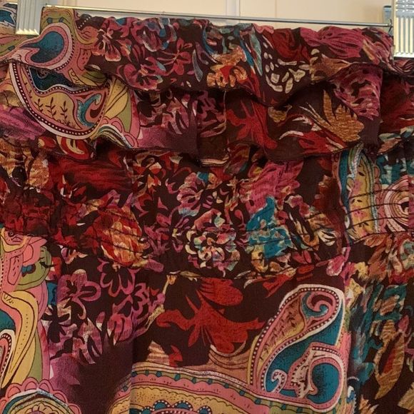 Maxi dress beautiful colors size small - Picture 4 of 7